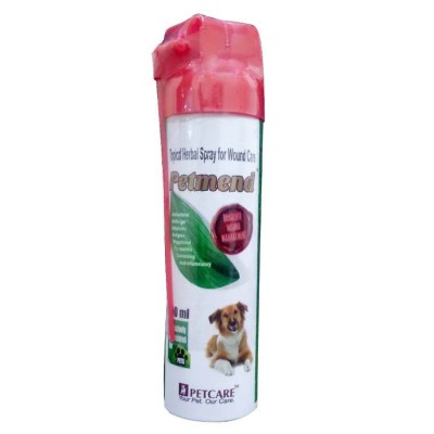 Petcare Petmend Topical Herbal Spray For Wound Care 150 Ml